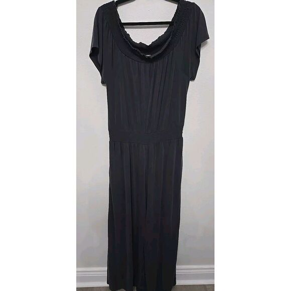 Anthropologie Pants - Anthropologie Saturday Sunday Modal Rebecca Wide‎ Leg Smocked Jumpsuit Modal